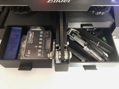front-side Ender 3, open drawers