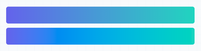 Gradient difference between srgb and oklch color space