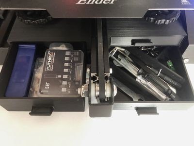 front-side Ender 3, open drawers